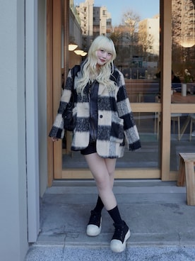 「ARULE（アルール）のアイテム」を使った、ひいなさん（レディース・165cm）の冬コーディネート