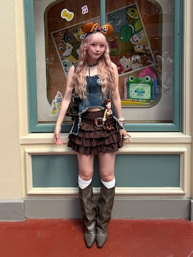 ひいなさん（レディース・165cm）の夏コーディネート
