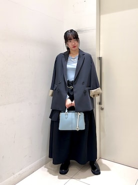 まほさん（レディース・158cm）の春コーディネート