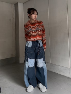 hikariさん（レディース・156cm）の冬コーディネート