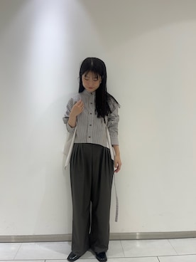 「アイテム（その他シューズ）」を使った、akkeenさん（レディース・160cm）の夏コーディネート