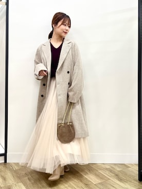 奈珠さん（レディース・155cm）の秋コーディネート