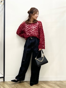 奈珠さん（レディース・155cm）の秋コーディネート