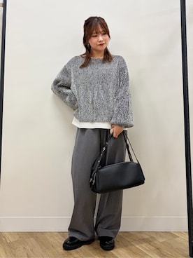 奈珠さん（レディース・155cm）の冬コーディネート