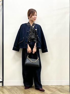 奈珠さん（骨格ナチュラル・レディース・155cm）の秋コーディネート