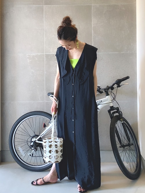 CITYSHOP（シティーショップ）の「BIG COLLAR DRESS：ワンピース  