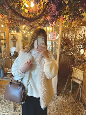 🐻🫧🤎さん（レディース・163cm）の春コーディネート