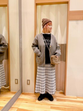 Nさん𖤐⸒⸒さん(レディース・158cm)の秋コーディネート