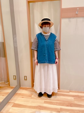 Nさん𖤐⸒⸒さん（レディース・158cm）の春コーディネート