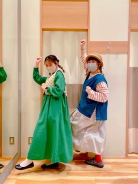 Nさん𖤐⸒⸒さん（レディース・158cm）の春コーディネート