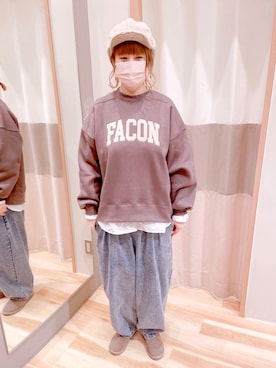 Nさん𖤐⸒⸒さん(レディース・158cm)の秋コーディネート