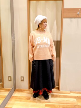 「アイテム（ワンピース/ドレス）」を使った、Nさん𖤐⸒⸒さん（レディース・158cm・30代）の秋コーディネート