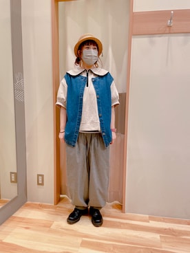 Nさん𖤐⸒⸒さん（レディース・158cm）の春コーディネート