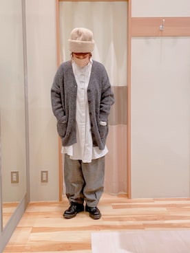 Nさん𖤐⸒⸒さん(レディース・158cm)の冬コーディネート