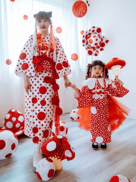 「kimono」｜Baw Baw Aさん（レディース・163cm）の夏コーディネート