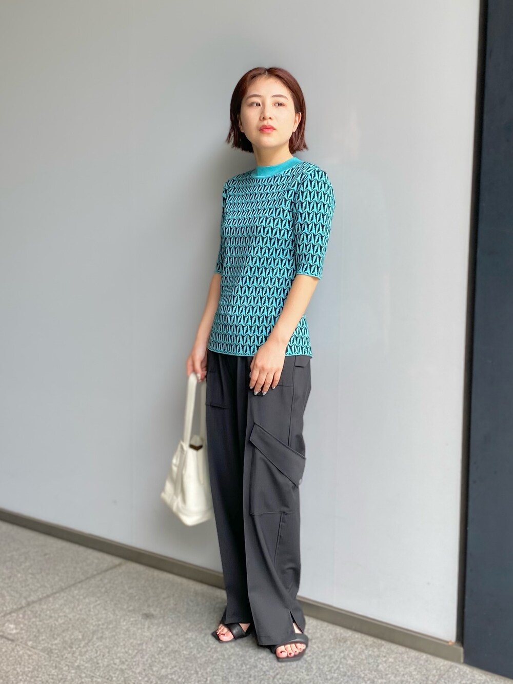UNITED TOKYO - 【タグ付き】ORIGAMIジャガードニット UNITED TOKYO - 【タグ付き】ORIGAMIジャガードニットの通販 by