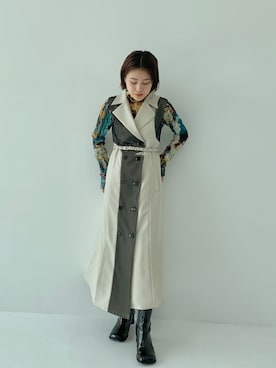 Yukaさん（レディース・152cm）の春コーディネート