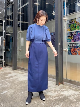 Yukaさん(レディース・152cm)の春コーディネート