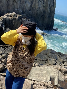 卵かけご飯さん(レディース・161cm)の春コーディネート