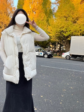 「イチョウ並木」｜asmさん（レディース・163cm）の秋コーディネート