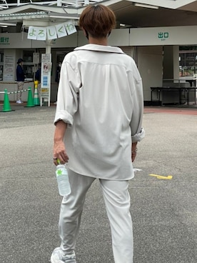 「SENSE OF PLACE by URBAN RESEARCH（センスオブプレイスバイアーバンリサーチ）のアイテム（セットアップ）」を使った、atarusyさん（メンズ・178cm）の春コーディネート