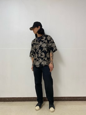 大内陽心さん（メンズ・173cm）の夏コーディネート