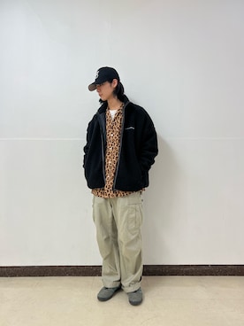 「DANKE SCHON（ダンケシェーン）のアイテム（ブルゾン）」を使った、大内陽心さん（メンズ・173cm）の秋コーディネート