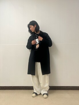 「DANKE SCHON（ダンケシェーン）のアイテム（その他アウター）」を使った、大内陽心さん（メンズ・173cm）の冬コーディネート