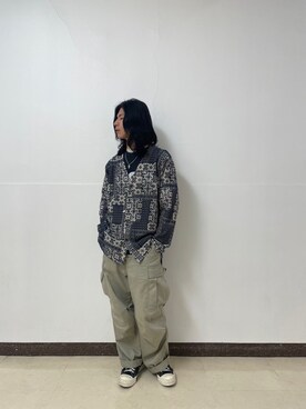 大内陽心さん(メンズ・173cm)の春コーディネート