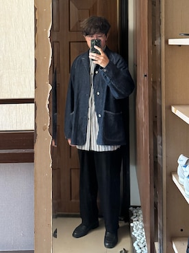 「KLEMAN（クレマン）のアイテム」を使った、Jimmy Wangさん（メンズ・170cm）の夏コーディネート