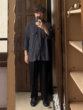 「KLEMAN（クレマン）のアイテム」を使った、Jimmy Wangさん（メンズ・170cm）の夏コーディネート