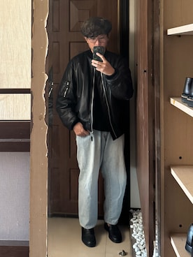 「KLEMAN（クレマン）のアイテム」を使った、Jimmy Wangさん（メンズ・170cm）の夏コーディネート