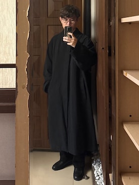「KLEMAN（クレマン）のKLEMAN　DALIOR（ローファー、ブラック系）」を使った、Jimmy Wangさん（メンズ・170cm）の夏コーディネート