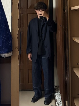 「Vanger（Vanger）のアイテム」を使った、Jimmy Wangさん（メンズ・170cm）の夏コーディネート