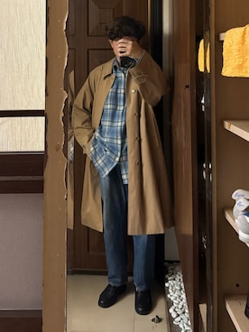 「KLEMAN（クレマン）のアイテム」を使った、Jimmy Wangさん（メンズ・170cm）の夏コーディネート