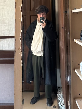 「Vanger（Vanger）のアイテム」を使った、Jimmy Wangさん（メンズ・170cm）の秋コーディネート