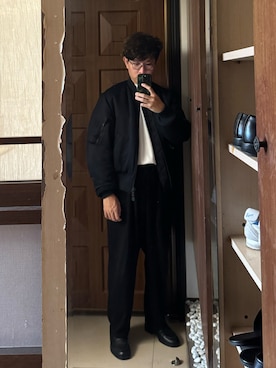 「KLEMAN（クレマン）のアイテム」を使った、Jimmy Wangさん（メンズ・170cm）の夏コーディネート