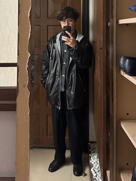 「KLEMAN（クレマン）のアイテム」を使った、Jimmy Wangさん（メンズ・170cm）の夏コーディネート
