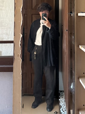 「Vanger（Vanger）のアイテム」を使った、Jimmy Wangさん（メンズ・170cm）の秋コーディネート