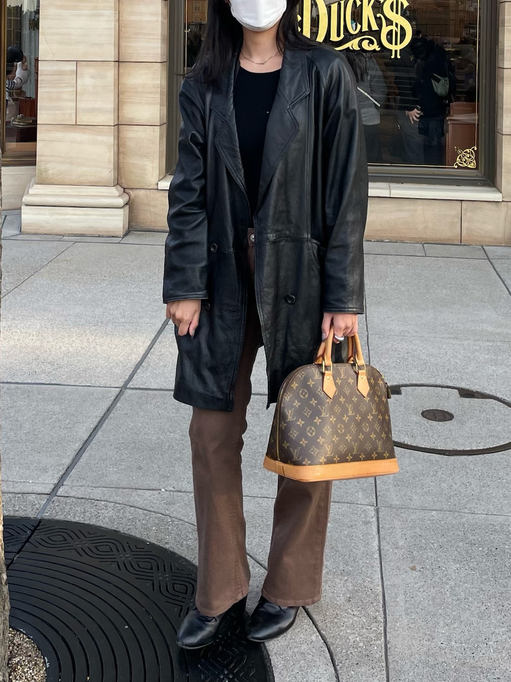 【上品でコーデに合わせやすい♪】Louis Vuitton ハンドバッグ 上品でコーデに合わせやすい♪】Louis Vuitton ハンドバッグ