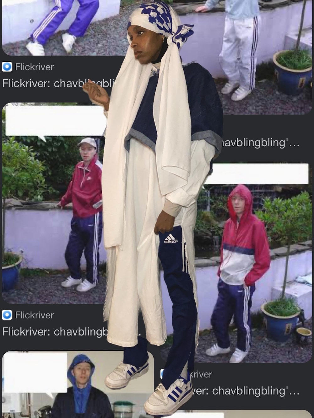「adidasのアイテム（スニーカー、ブルー系）」を使った、mlmlmlmlmlmlさん（レディース・163cm）の冬コーディネートの1枚目の写真