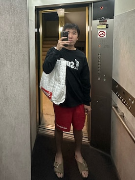 「SILAS(サイラス)のアイテム」を使った、smashboyさん(メンズ・177cm)の春コーディネート