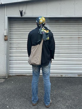「GAP（ギャップ）のアイテム（パンツ）」を使った、smashboyさん（メンズ・177cm）の秋コーディネート