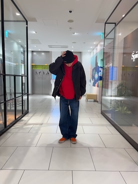 「アイテム（モッズコート）」を使った、ゆいとさん（メンズ・176cm）の秋コーディネート