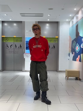 「URBAN RESEARCH（アーバンリサーチ）のTeya　Almost Sweat（スウェット）」を使った、ゆいとさん（メンズ・176cm）の秋コーディネート