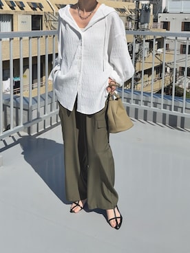 「meilmada（メイルマダ）のアイテム」を使った、haraさん（レディース・166cm）の春コーディネート