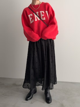 haraさん（レディース・166cm）の冬コーディネート