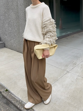 「TODAYFUL（トゥデイフル）のアイテム」を使った、haraさん（骨格ウェーブ・レディース・166cm）の秋コーディネート