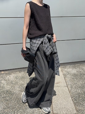 「meilmada（メイルマダ）のアイテム」を使った、haraさん（レディース・166cm）の春コーディネート