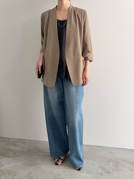 「meilmada（メイルマダ）のアイテム」を使った、haraさん（レディース・166cm）の春コーディネート